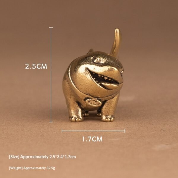 Office And Home Decor Creative Craftsmanship Vintage Solid Brass Desktop Ornament