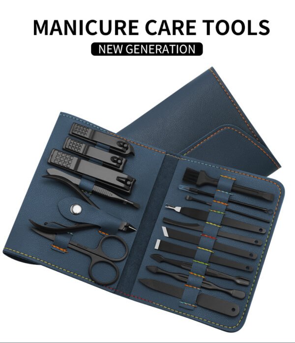 16pcs set Nail Clipper Cutter