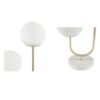 Metal 2-Light Globe Table Lamp