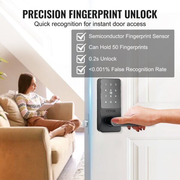 Smart Lock, 5-in-1 Smart Door Knob