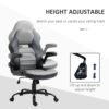 5af7b1db-4759-494a-8d63-853ec156f69c.jpg PU Leather Gaming Chair with Flip-up Armrests