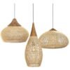 5c809a33-76f9-4329-9681-d57fa2adef72.jpg Vintage Living Room Wooden Wind Rattan Woven Chandelier