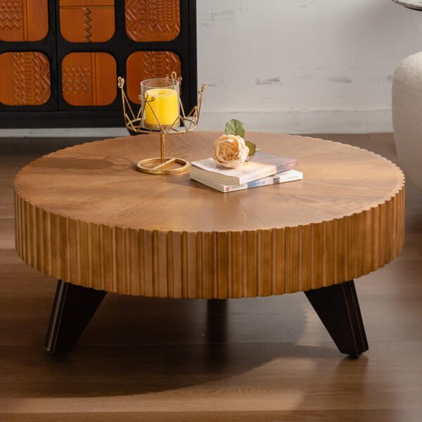35.4 Round Retro Coffee Table