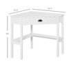 64fd4648-5812-455b-b2c7-b4009eee511c.jpg Corner Desk, Triangle Computer Desk with Drawer and Storage Shelves for Small Spaces,