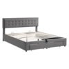 Upholstered Bed,Super King Size Bed-6ft180x200cm