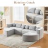 662d9877-063e-4382-acb1-3d9f359b54ff.jpg Boneless Couch Modular Sectional Sofa 114.9