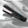 66a2fd60-dd00-4bcc-a764-3e5d5e93b587.jpg Wireless Hair Straightener Flat Iron Mini 2 IN 1 Roller