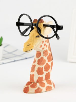 683b7838-c5b9-4035-8906-ecd16be9721f.jpg Solid Wooden Creative Fashion Glasses Frame Animal Retro Home Decor