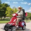 Heavy Duty 4-Wheel Mobility Scooters For Seniors & Adults,