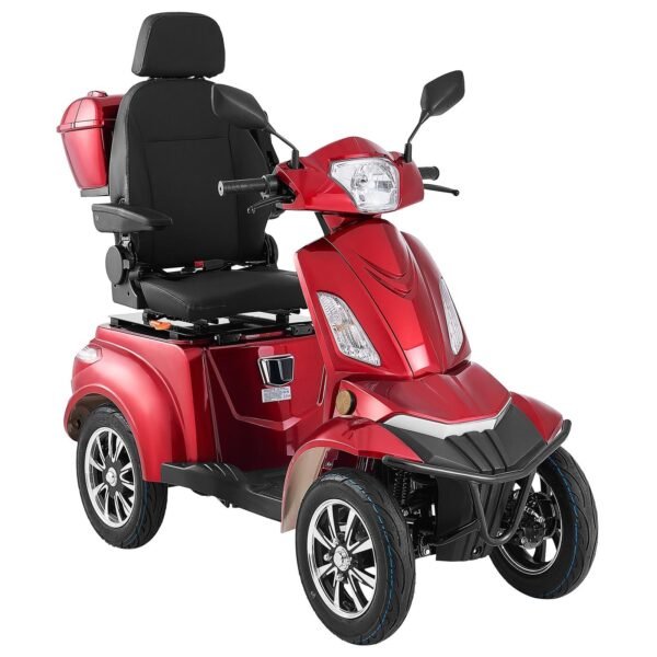 Heavy Duty 4-Wheel Mobility Scooters For Seniors & Adults,