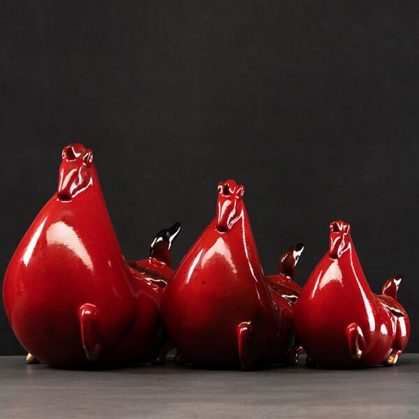 6d0ceb46-74fe-441c-9879-1867d81fbf90.jpg Creative Fortune-Attracting Ceramic Horse Ornaments Chinese