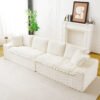 6d61fa7c-f196-49da-893a-0e8e2bd55dfb.jpg Luxury White Turtle Velvet Multifunctional Sofa