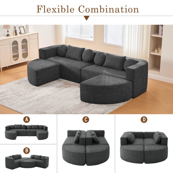 6da96767-f445-4242-8d75-6eab58fd868e.jpg Boneless Couch Modular Sectional Sofa 114.9