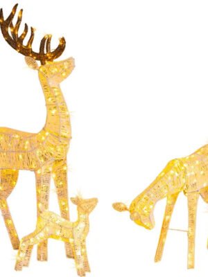 6e024887-3c60-4f06-9d83-fbdeaa7c121a.jpg 3-Piece Lighted Christmas Reindeer Family Set Outdoor Decorations,
