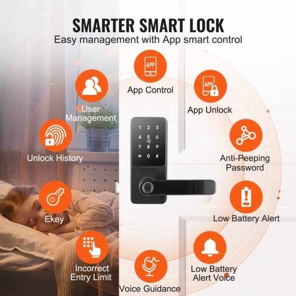 Smart Lock, 5-in-1 Smart Door Knob
