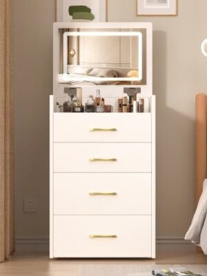 74591356-f8c6-426e-99e2-a3597fb8bf15.jpg 3 In 1 Vanity Desk With Open Top Mirror,
