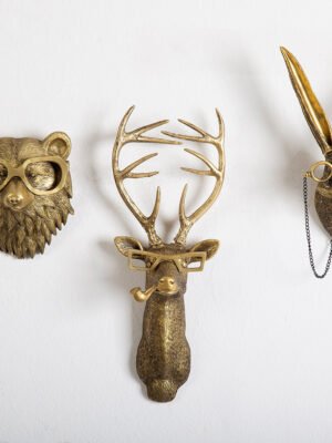 Antique Bronze Animal Pendant Indoor Home Bedroom Decor