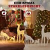 3-Piece Lighted Christmas Reindeer Family Set Outdoor Decorations,