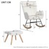 78898114-4ab1-4e33-b496-513835e88f45.jpg Rocker Chair Single Recliner Casual Lounger Lounge Chair