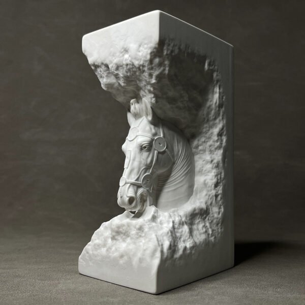 7cdfcc47-93ce-4800-a673-d277fe32d7ab.jpg Modern Minimalist Horse-head Sculpture For Home Decor