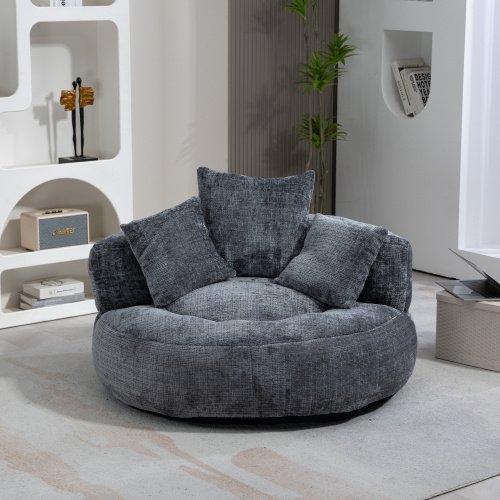 COOLMORE Lazy Sofa Durable Comfort Lounger High Back Bean Bag Chair Couch