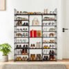 87fb4257-9429-4c49-9846-7157a5d8a98b.jpg 3 Rows And 9 Layers With Hooks Can Hold 50 Pairs Of Shoe Racks