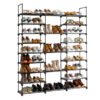 89731cf7-179a-4a24-a923-32f5c8eb744d.jpg 3 Rows And 9 Layers With Hooks Can Hold 50 Pairs Of Shoe Racks