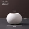 Nordic Scandinavian Cerac Vase