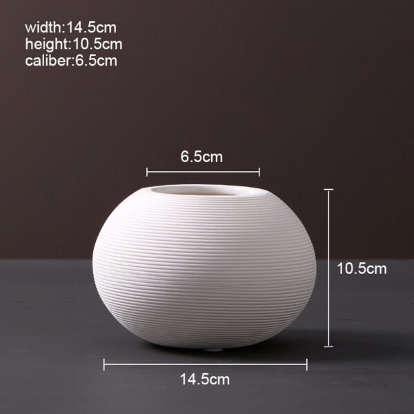 Nordic Scandinavian Cerac Vase
