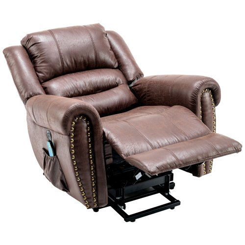 9254c5b5-bb09-4761-a6e5-4d5251f28f05.jpg Massage Chair Heavy Duty Electric Faux Leather Reclining Chairs With USB Port And 2 Side Pockets
