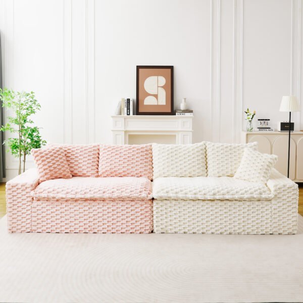 97868aa1-0cda-4114-a795-99c876a40090.jpg Luxury Color-Block Turtle Velvet Multifunctional Sofa