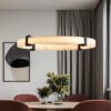 a0dccc92-fb15-4b6f-bd68-13013c7c5f06.jpg Modern LED Pendant Light, 24-Inch Round Hanging Chandelier With Adjustable Height,