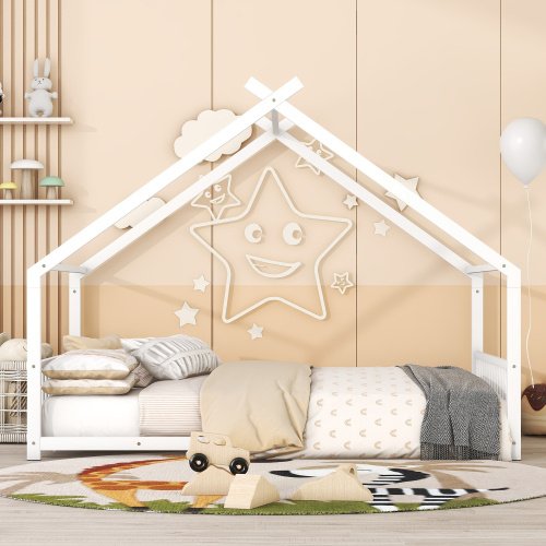 Full Size Metal Household Bed