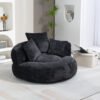 COOLMORE Lazy Sofa Durable Comfort Lounger High Back Bean Bag Chair Couch