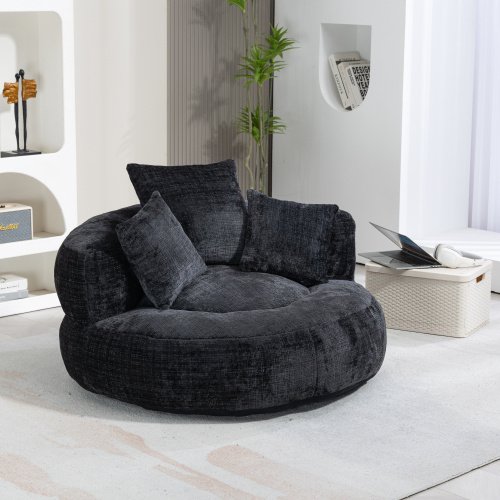 COOLMORE Lazy Sofa Durable Comfort Lounger High Back Bean Bag Chair Couch