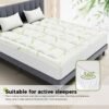 aa7cc0f7-332d-4180-9d27-e0de6c6ebcee.jpg Mattress Protector, Thickened Mattress Pad With Bamboo Fiber Viscose Filling