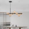 ab30b35b-912d-42c1-b409-5a47a8ec4a89.jpg A Long Minimalist Glass Magic Bean Chandelier