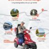 Heavy Duty 4-Wheel Mobility Scooters For Seniors & Adults,