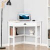 b47767f9-1668-47af-9c9a-0ce0457c69d7.jpg Corner Desk, Triangle Computer Desk with Drawer and Storage Shelves for Small Spaces,