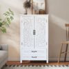 ba777850-180d-4905-b81d-895d7355d3e5.jpg 27 Accent Tall Tower White Storage Cabinet