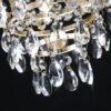 Golden Crystal Chandelier