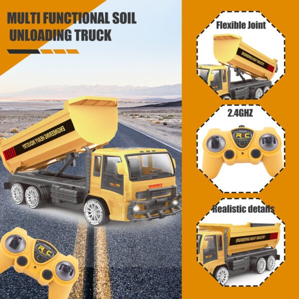 Remote-controlled Engineering Vehicle Toys