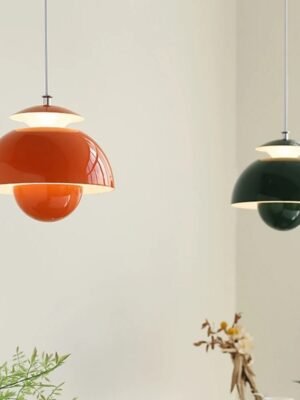 Nordic Minimalism Dining Lighting Chandelier Medieval Bauhaus Bud Lamps