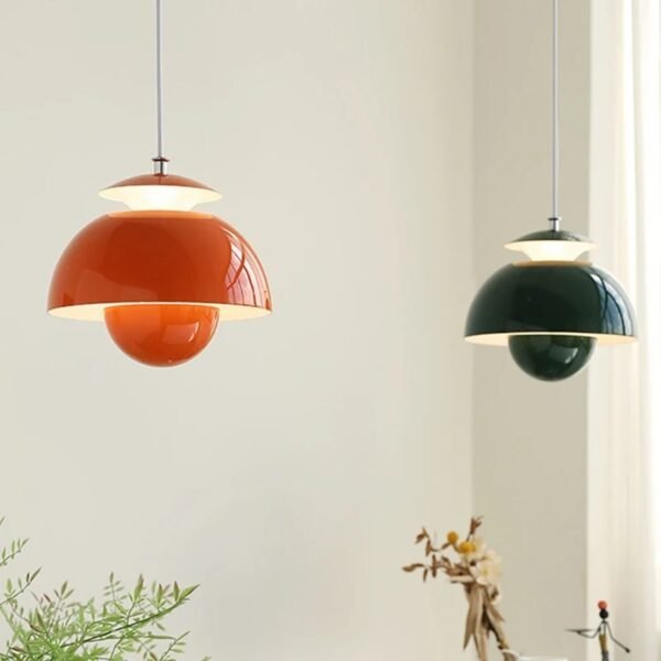 Nordic Minimalism Dining Lighting Chandelier Medieval Bauhaus Bud Lamps