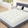 cab6740f-7384-4482-b7c2-97ca0dda1189.jpg Mattress Protector, Thickened Mattress Pad With Bamboo Fiber Viscose Filling