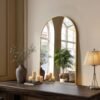 cf0fc3ab-082e-411a-8a9e-f4e7bea8d6d7.jpg Bathroom Wall Mirror, Metal Frame Vanity Mirror For Bedroom, Entryway, Living Room