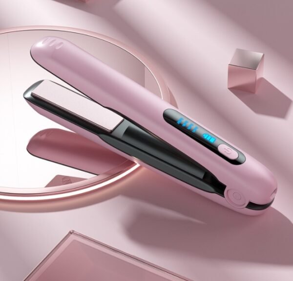 cf2fda58-850d-4a99-9975-126705375e41.jpg Wireless Hair Straightener Flat Iron Mini 2 IN 1 Roller