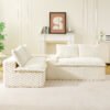 d79817dd-1830-4760-a43b-17cd935d95b3.jpg Luxury White Turtle Velvet Multifunctional Sofa