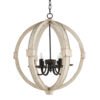 d82d6510-b204-43a5-bc58-9bd4e3a552ca.jpg 6 - Light Wood Chandelier With Adjustable Chain For Kitchen, Dining Hall Entrance, Bulb Not Included