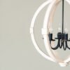 d880c38a-fdd2-40f7-9baa-5210cab8f092.jpg 6 - Light Wood Chandelier With Adjustable Chain For Kitchen, Dining Hall Entrance, Bulb Not Included